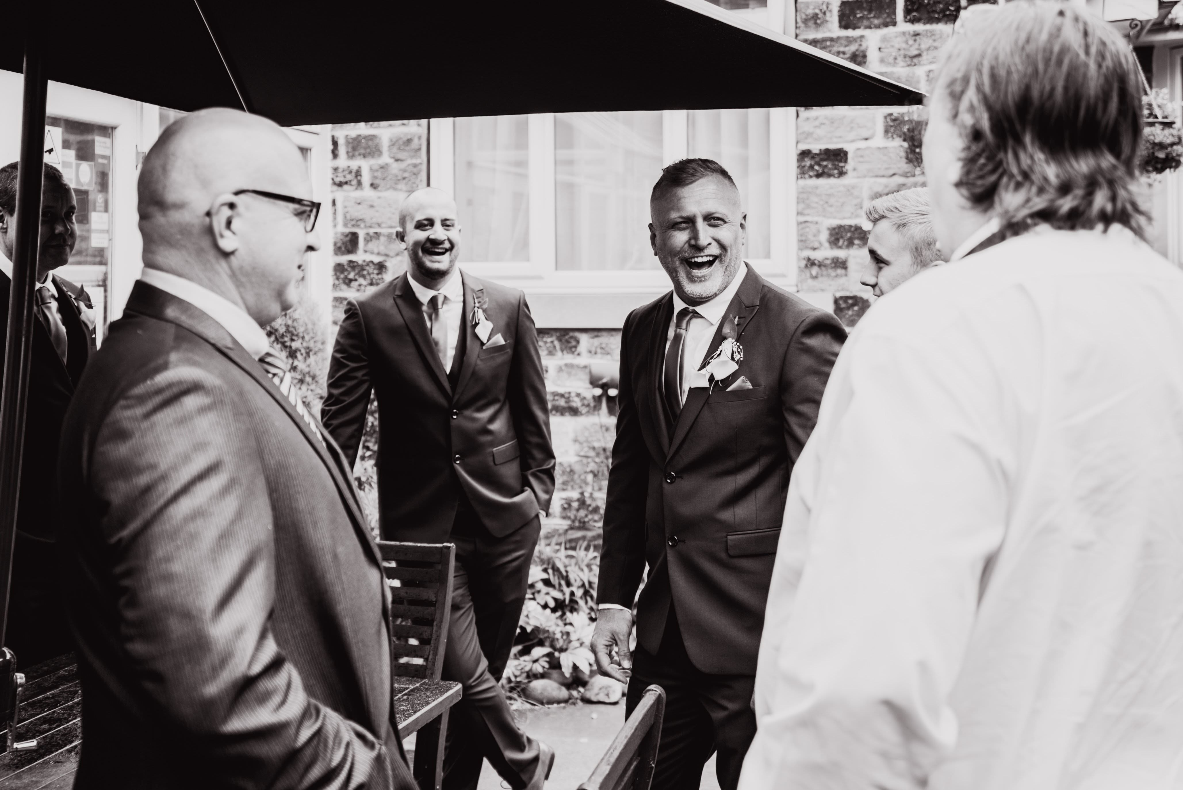 groom prewedding nerves