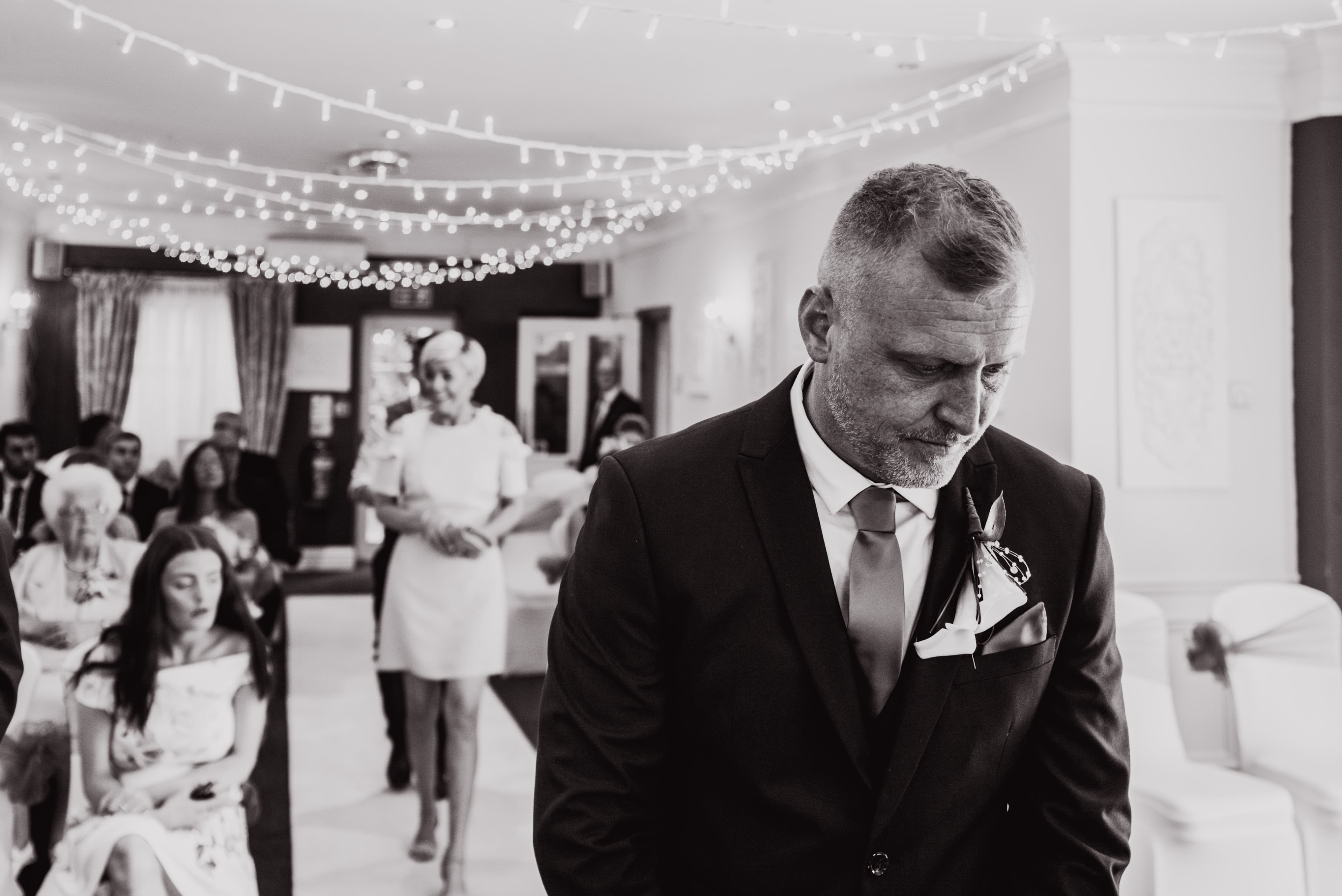 groom waiting at dimplewell