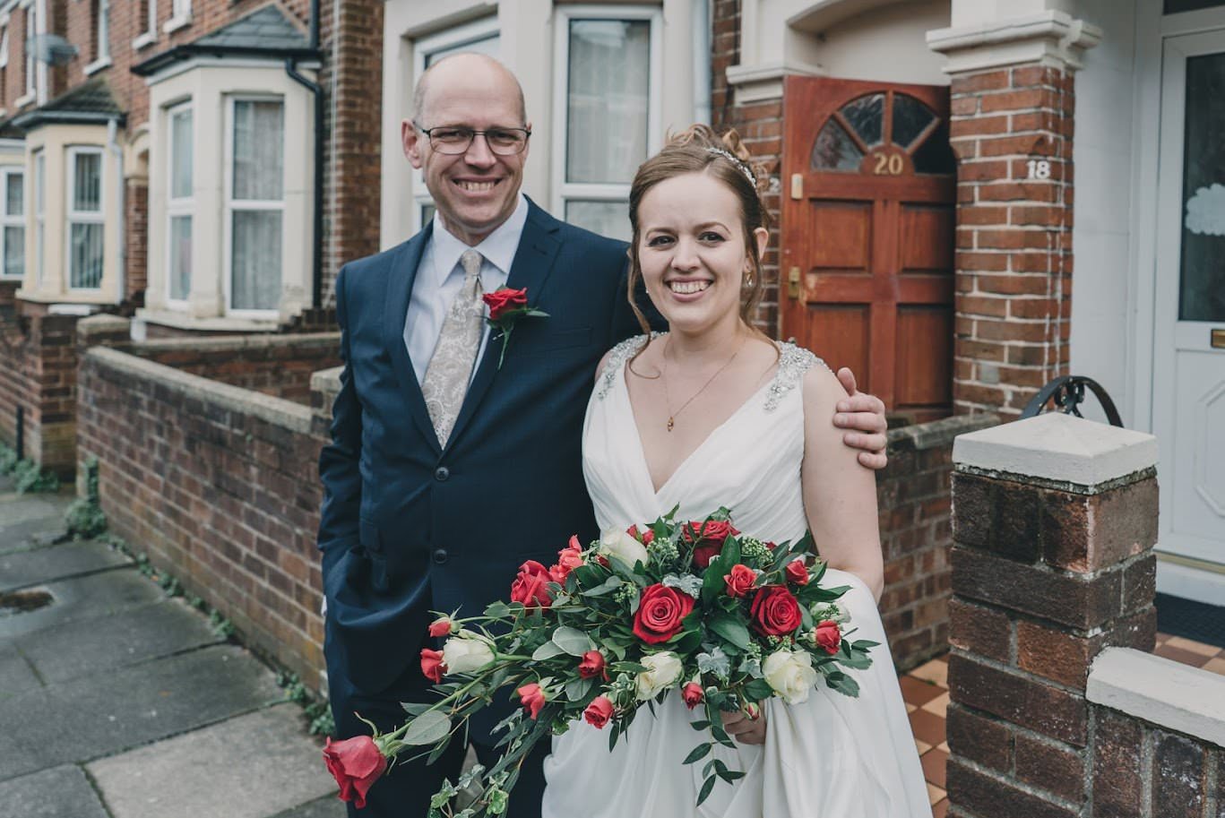 bride and brides father