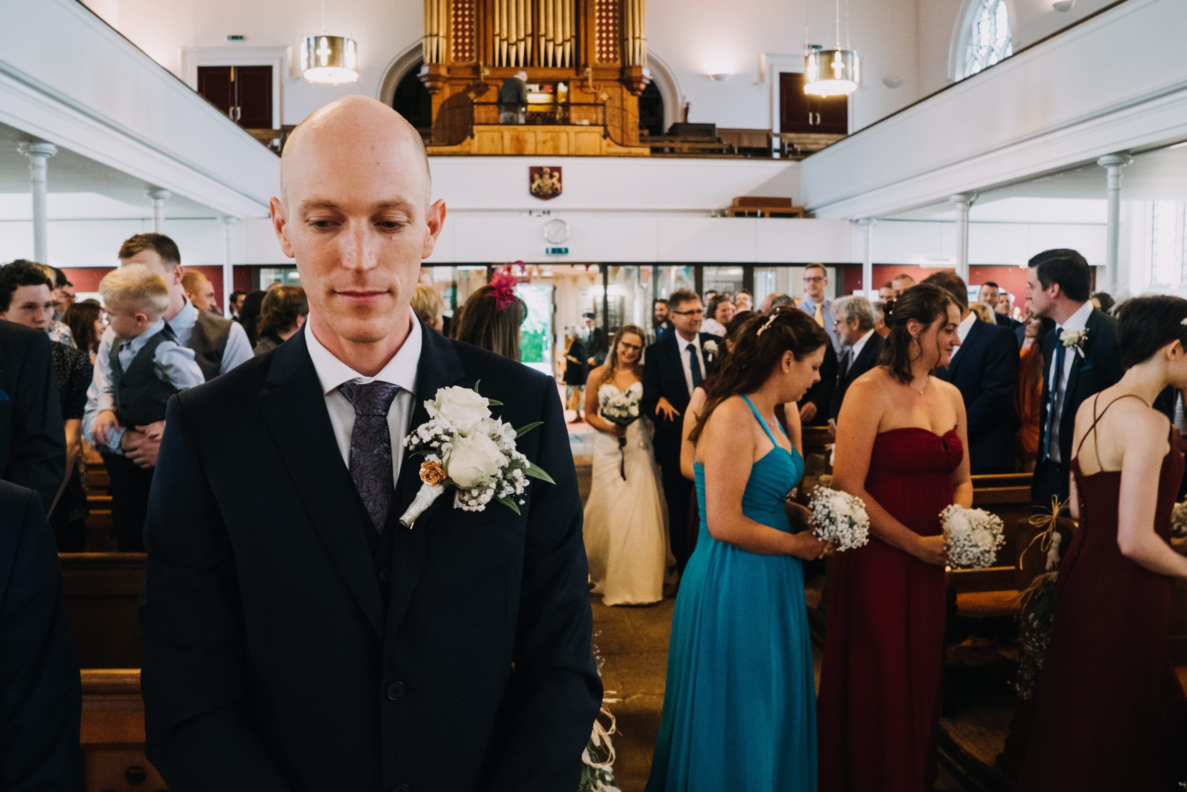 here comes the bride