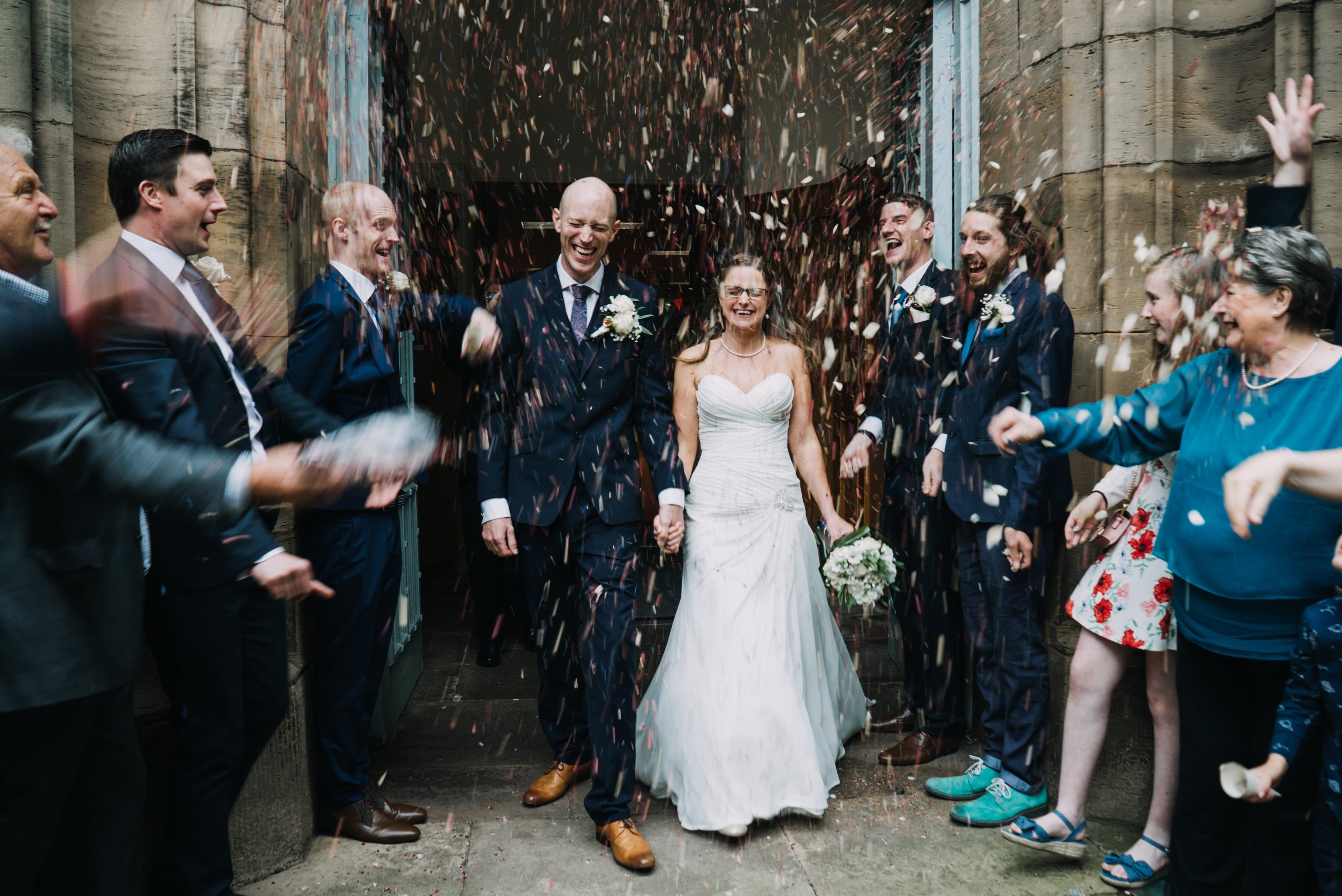 St Peters Church Wedding Confetti