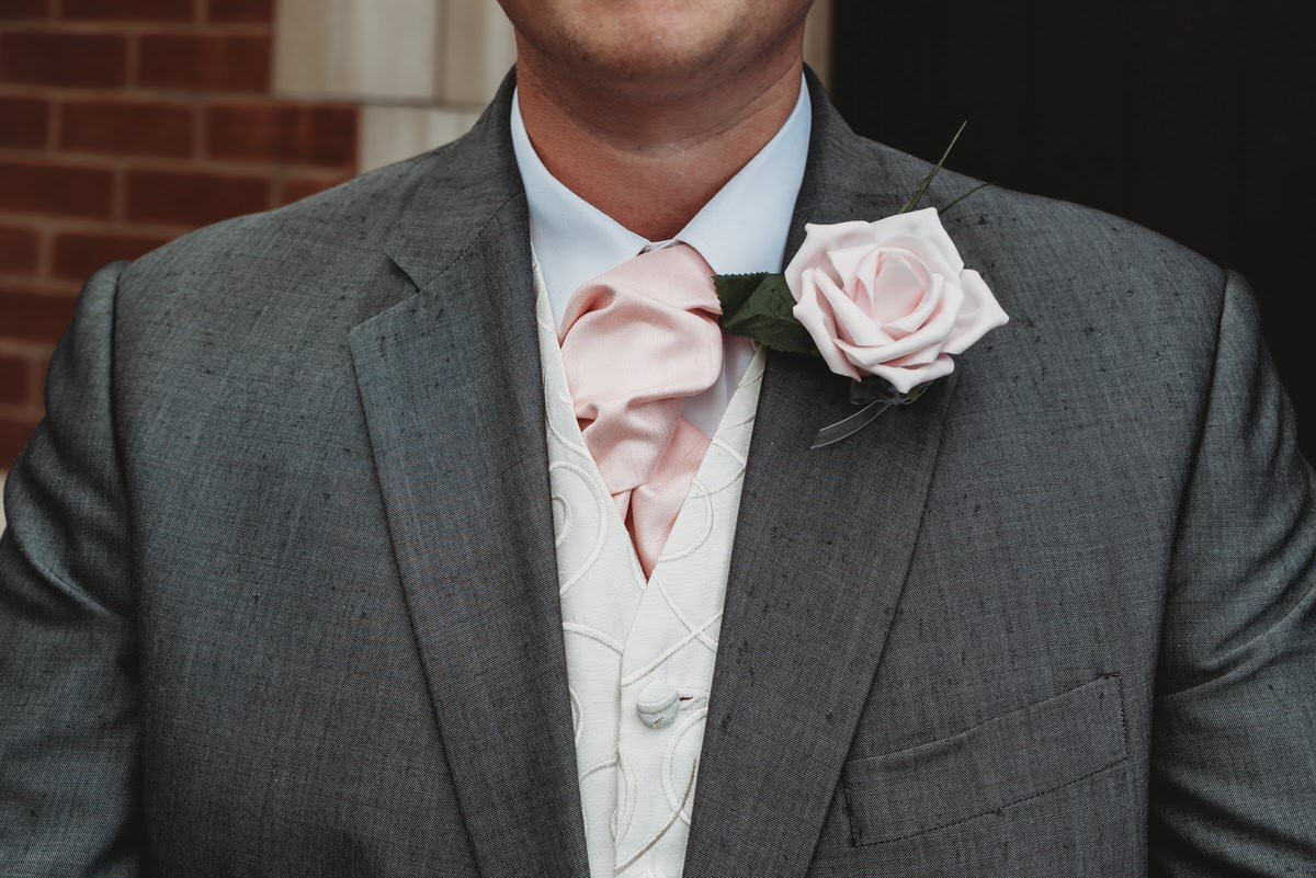 St Johns Chorlton Wedding Groom Colours