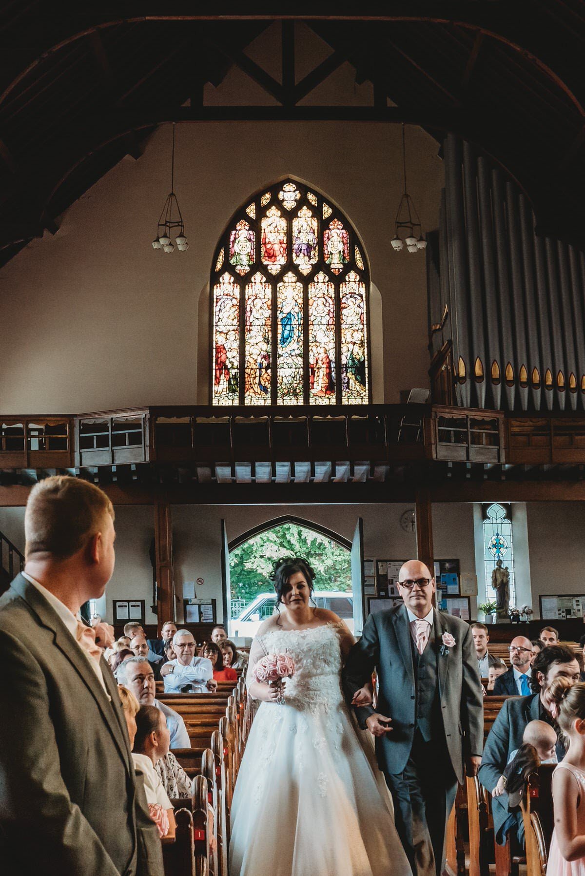 St Johns Chorlton Wedding Groom Colours