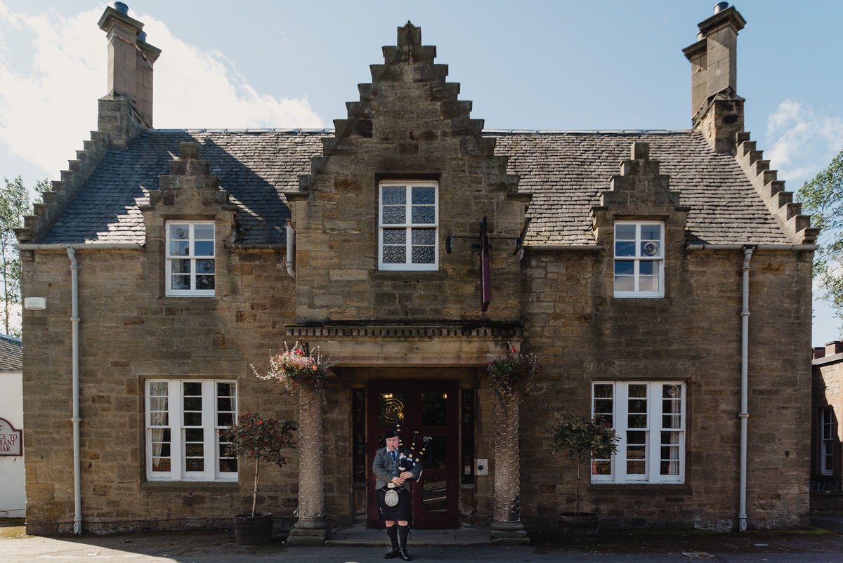 Stair Arms Hotel Wedding