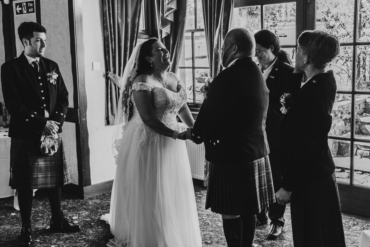 Stair Arms Hotel Wedding