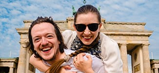 Jon and Mary in Berlin