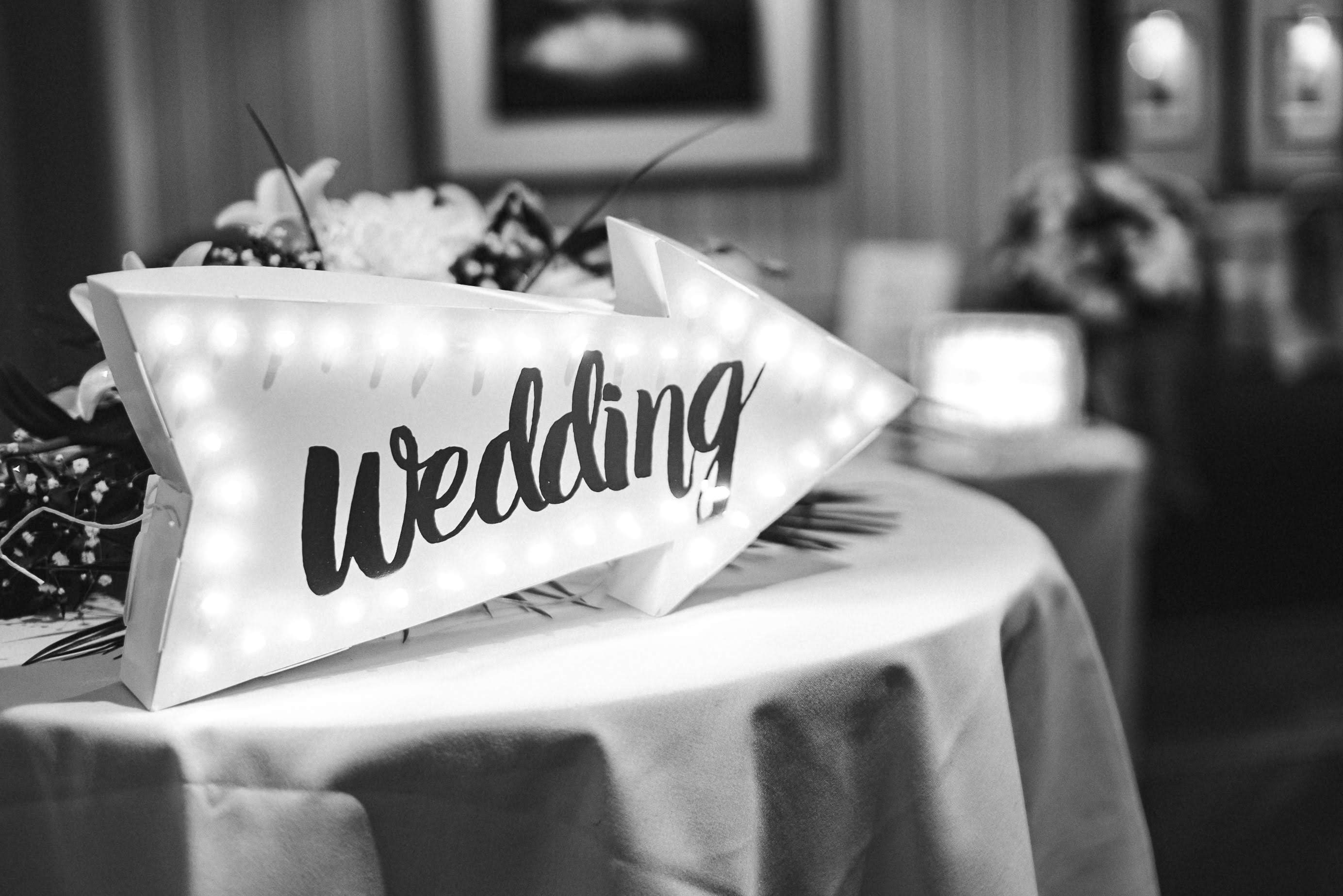 Chevin Country Park Wedding decorations