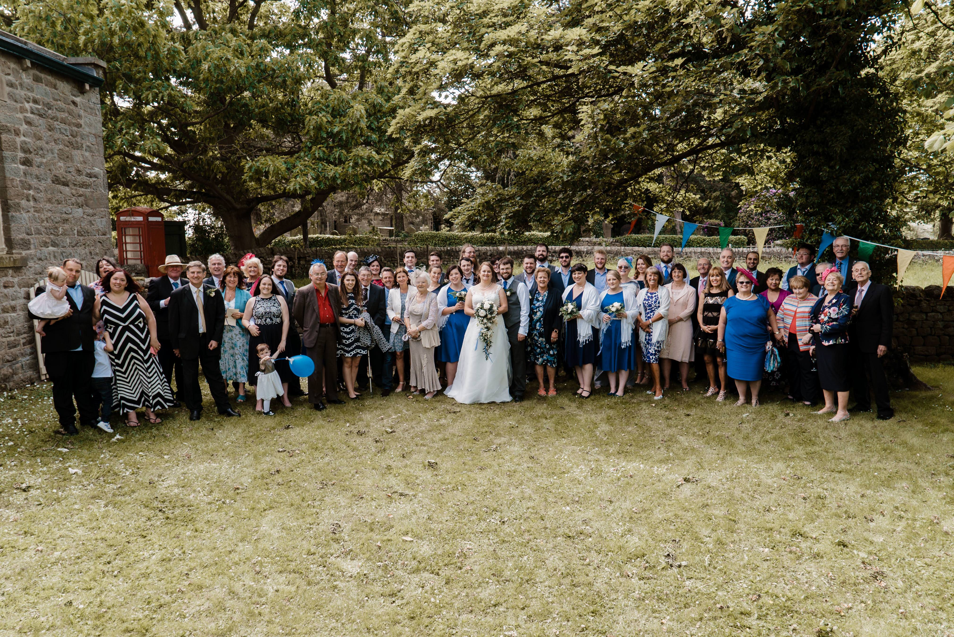the wedding party