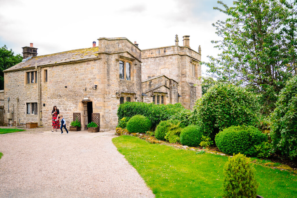 Exterior view of the Priests House wedding venue in the Yorkshire Dales