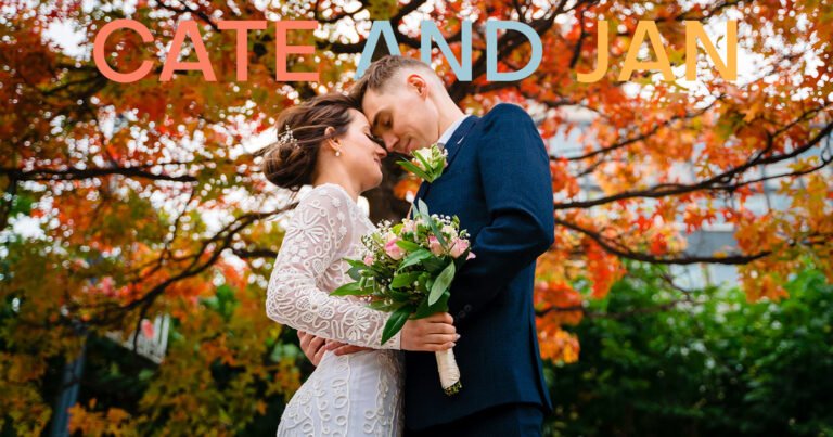 Cate + Jan An Autumn Wedding at Leeds Civic Hall