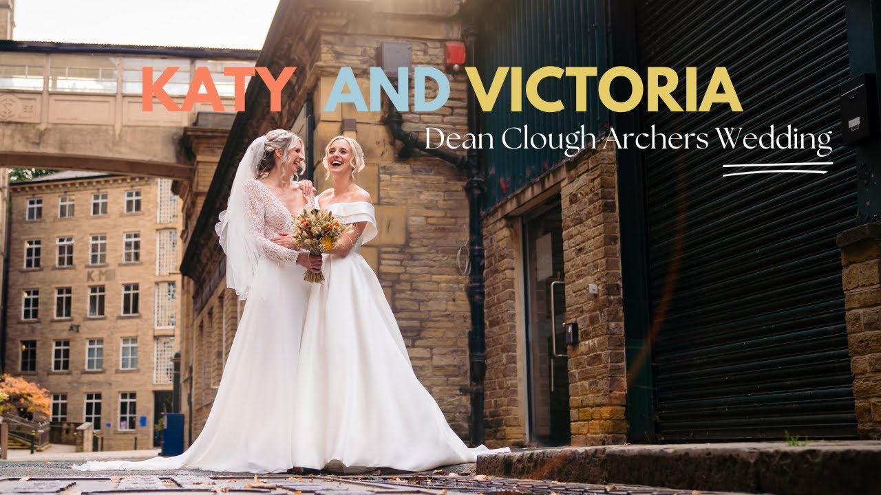 Video Of Katy and Victoria same sex wedding at The Arches in Halifax